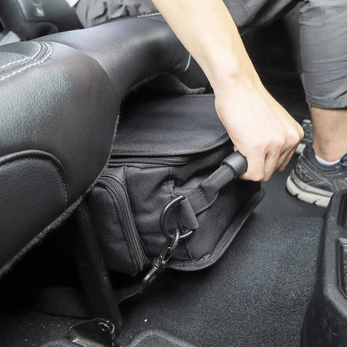 For 2007+ Jeep Wrangler JK JKU JL JLU Seat Storage Pouch Bag Backseat Organizer Bag