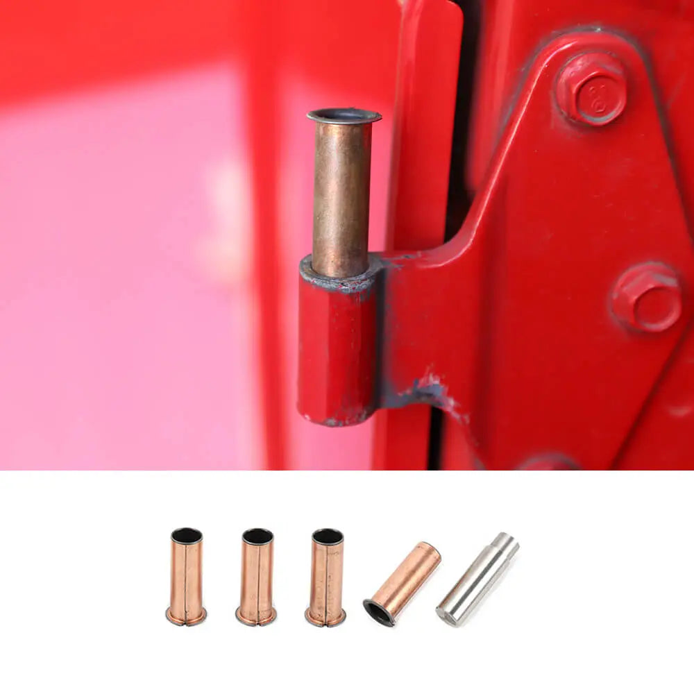 For 2007+ Jeep Wrangler JK JKU JL JLU & Gladiator JT 2/4Door Door Hinge Bushing Liners Replacement