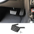 For 2007+ Jeep Wrangler JK JKU JL JLU & Gladiator JT Left Side Anti-Slip Brake Foot Pedal Cover