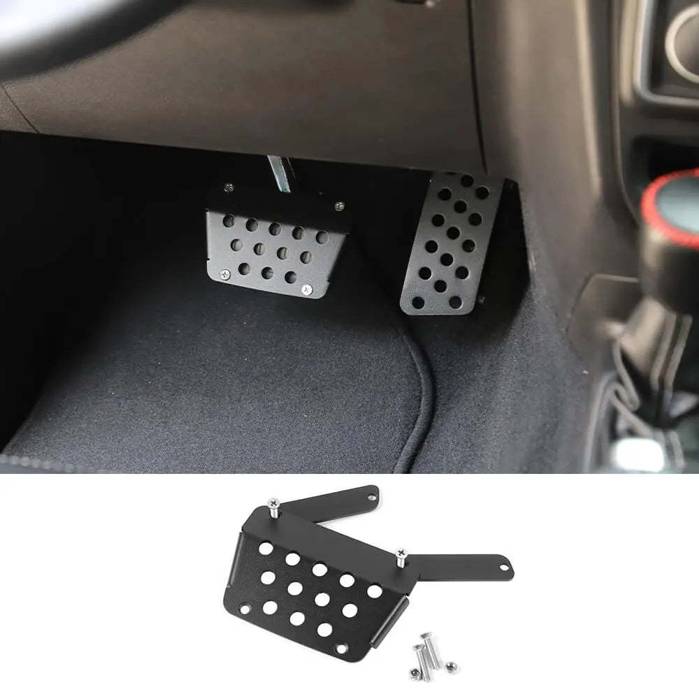 For 2007+ Jeep Wrangler JK JKU JL JLU & Gladiator JT Left Side Anti-Slip Brake Foot Pedal Cover