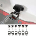 For 2007+ Jeep Wrangler JK JL TJ 4 door Hardtop Thumb Screws Quick Removal Hardtop Bolts with 6 Tie Down Anchors
