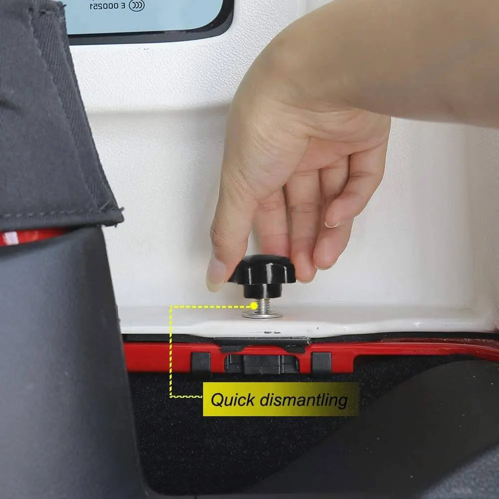 For 2007+ Jeep Wrangler JK JL TJ 4 door Hardtop Thumb Screws Quick Removal Hardtop Bolts with 6 Tie Down Anchors