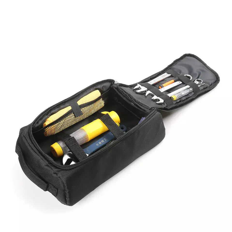 For 2007+ Jeep Wrangler JK JL Tailgate Bag Case Cover Storage Pockets Tool Kit Organizer
