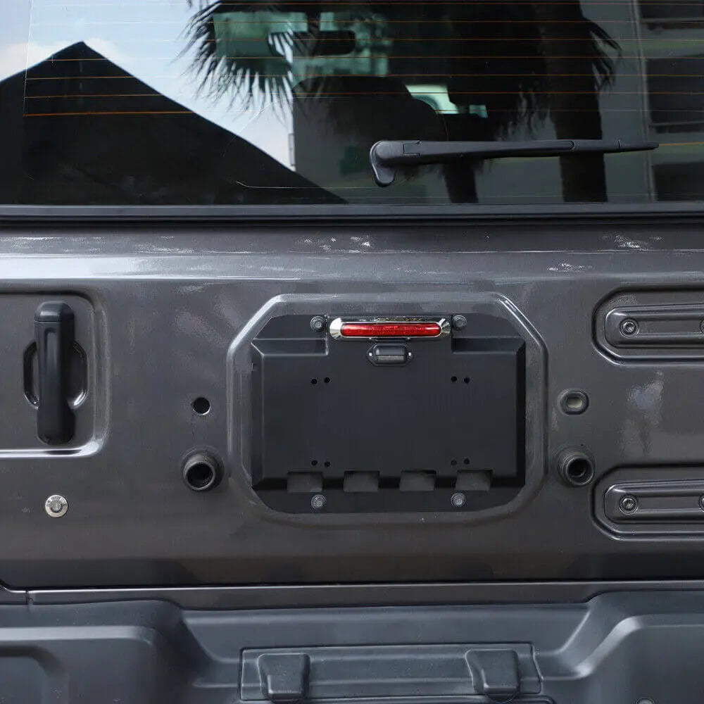 For 2007+ Jeep Wrangler JK JL Tailgate Exhaust Air Vent Cover Plate Base