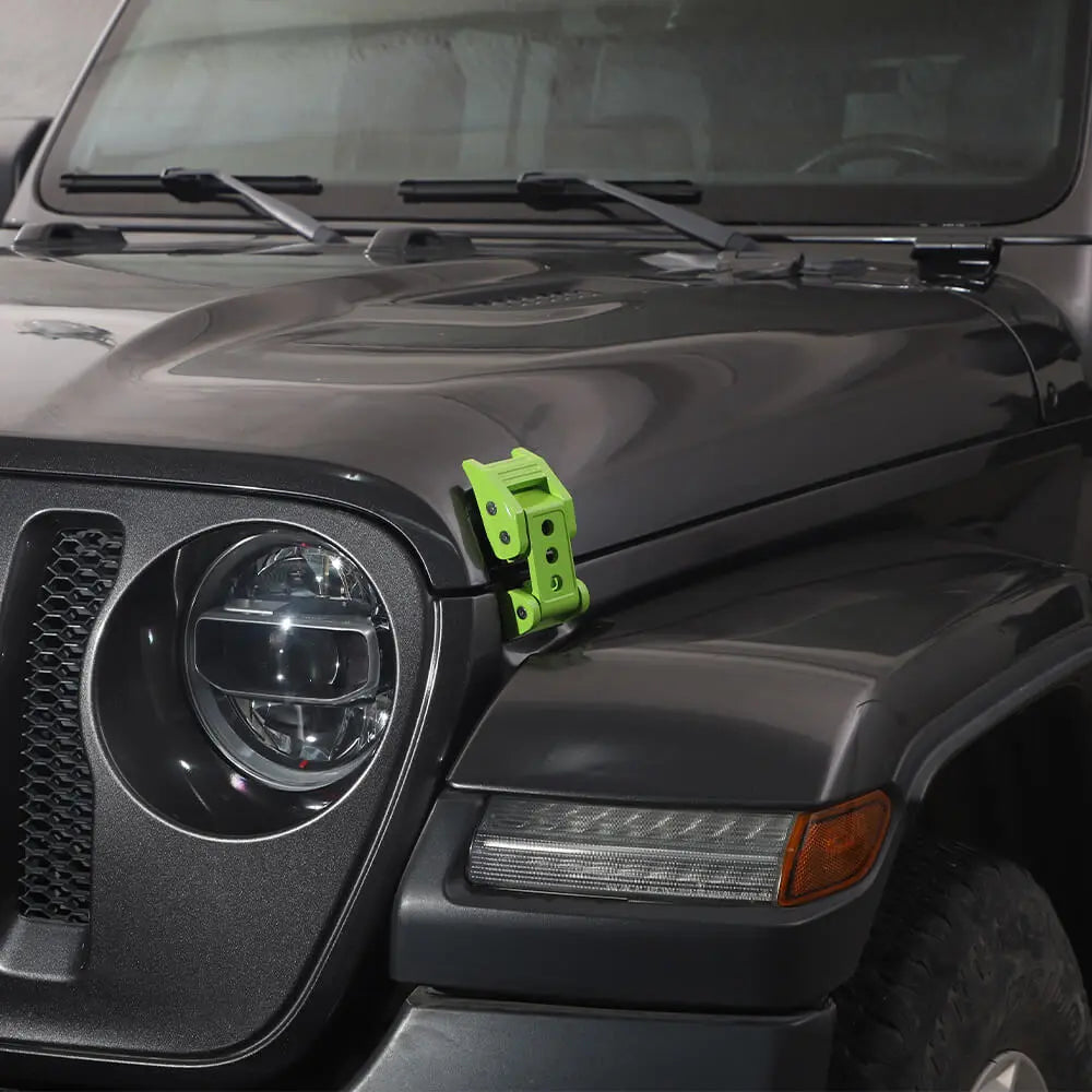For 2007+ Jeep Wrangler JK JL & Gladiator JT Car Side Hood Catch Latches Buckle