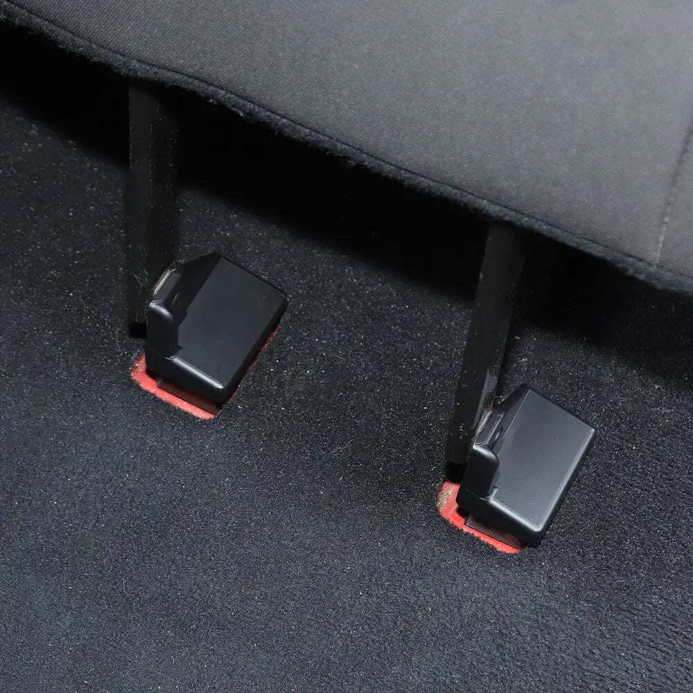 For 2007+ Jeep Wrangler JKU JLU & Gladiator JT 4Door Rear Seat Screw Protector Cover Trim