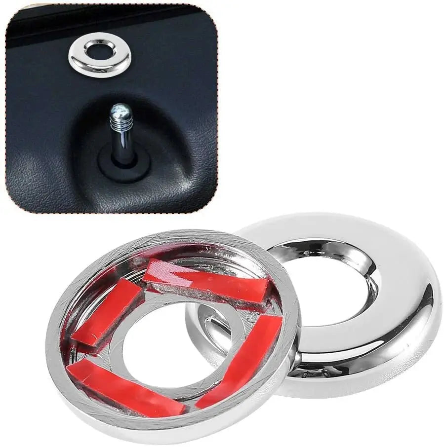 For 2008-2016 Jeep Compass/2011-2015 Patriot Door Latch Trim Ring Cover