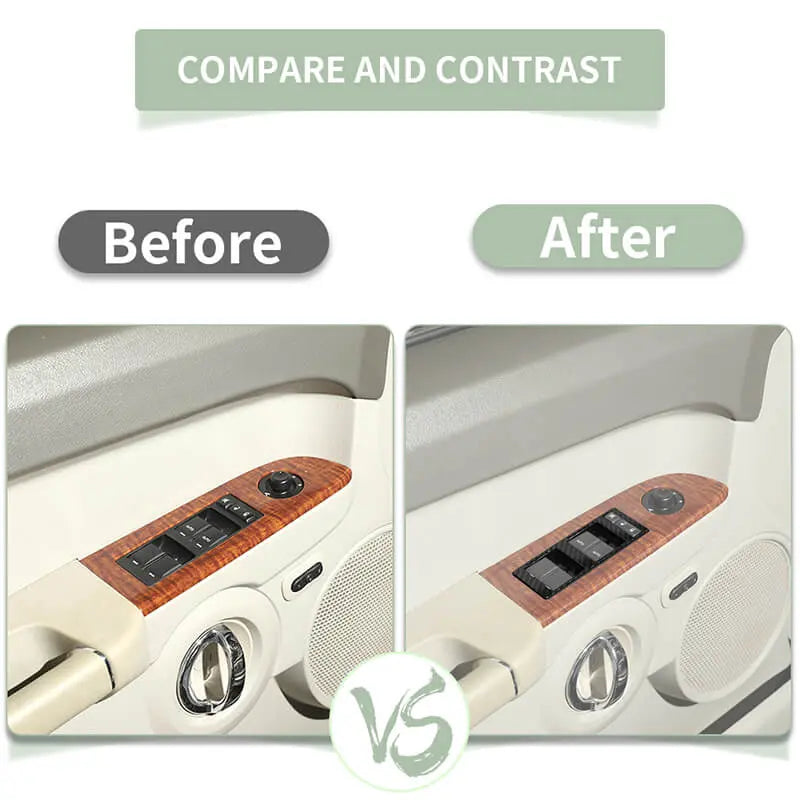 For 2008-2016 Jeep Compass/2011-2016 Patriot Window Lift Switch Panel Trim Cover