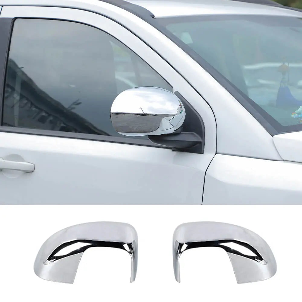 For 2008-2016 Jeep Compass 2PCS Rearview Mirror Wing Mirror Housing Cover Trim