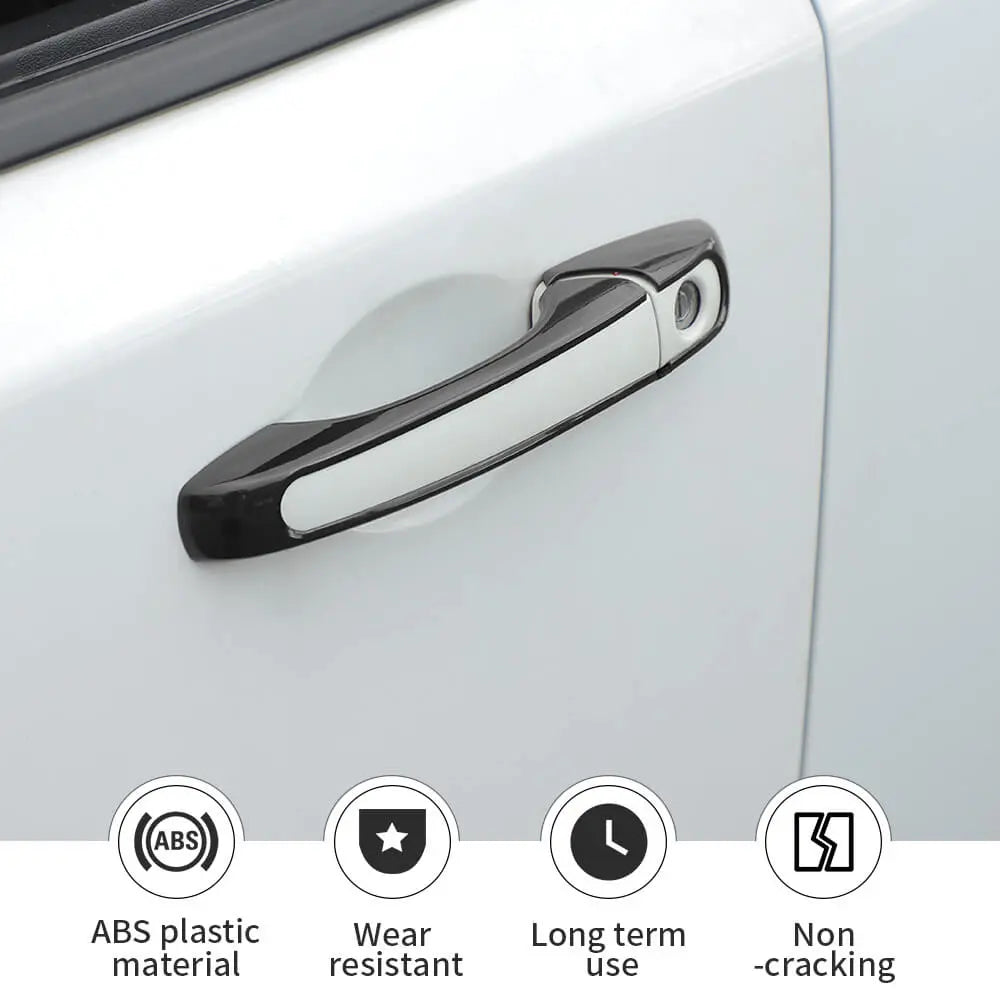 For 2008-2016 Jeep Compass Car Door Handle Shell Trim Cover