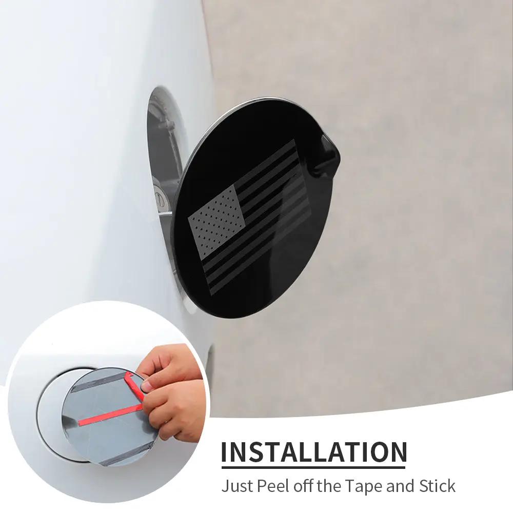 For 2008-2016 Jeep Compass Fuel Filler Tank Cover Door Gas Cap Trim Cover