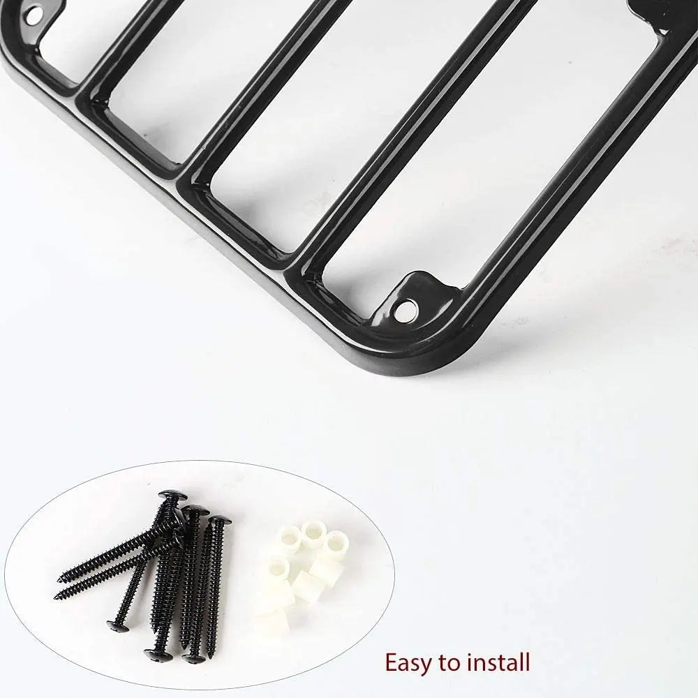 For 2008-2018 Jeep Wrangler JK JKU Tail Light Guard Rear Light Protector