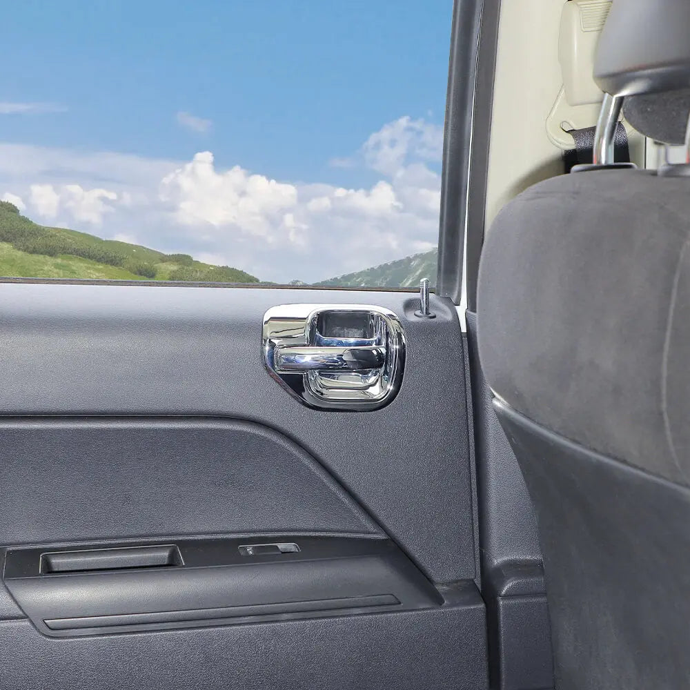 For 2010-2016 Jeep Compass Inner Door Handle Bowl Frame Trim 4PCS