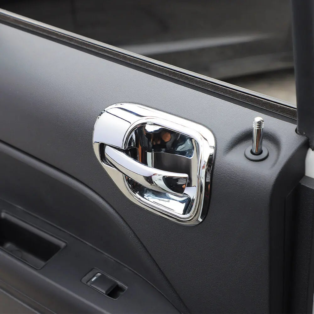 For 2010-2016 Jeep Compass Inner Door Handle Bowl Frame Trim 4PCS