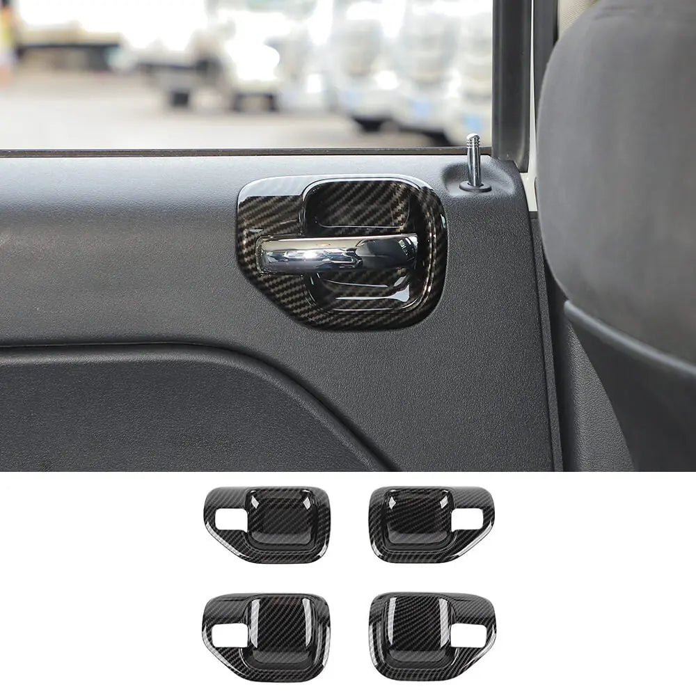 For 2010-2016 Jeep Compass Inner Door Handle Bowl Frame Trim 4PCS