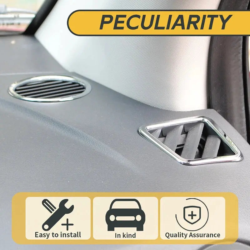 For 2010-2016 Jeep Compass/Patriot Dashboard A-Pillar Air Vent Cover Trim