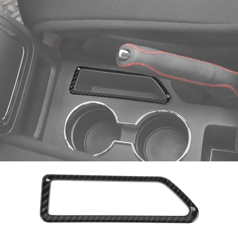 For 2010-2016 Jeep Compass & Patriot Front Cup Holder Side Storage Box Cover Trim