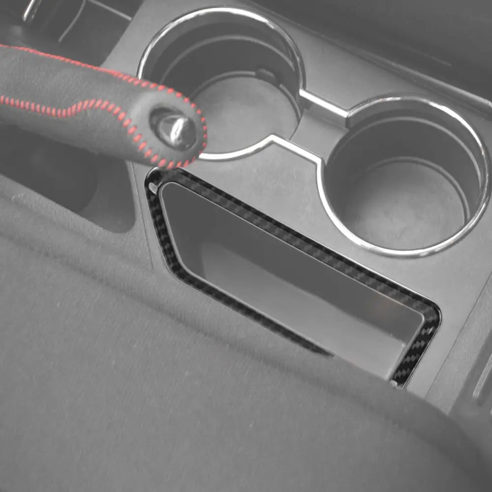 For 2010-2016 Jeep Compass & Patriot Front Cup Holder Side Storage Box Cover Trim