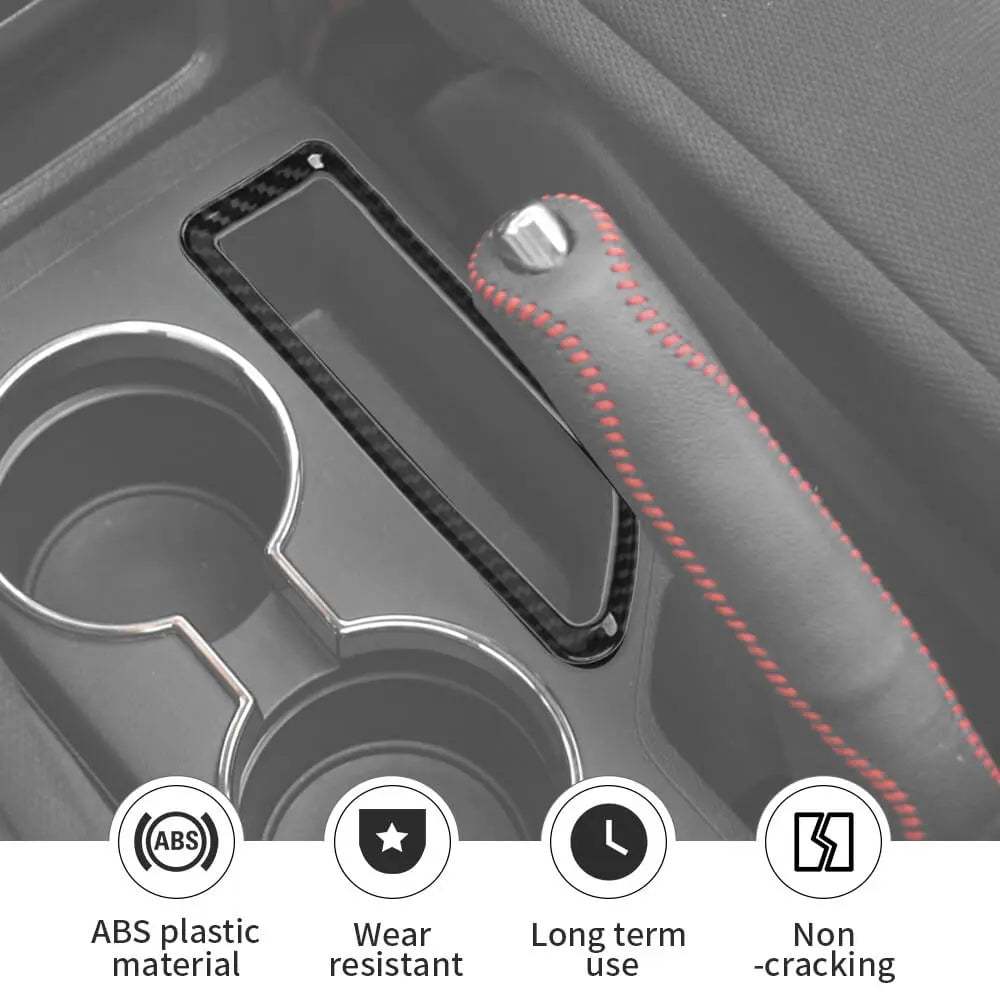 For 2010-2016 Jeep Compass & Patriot Front Cup Holder Side Storage Box Cover Trim