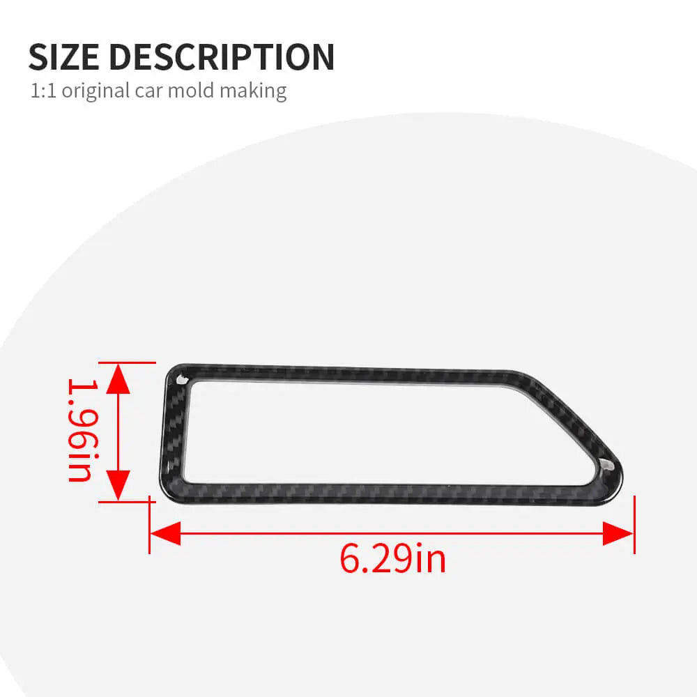 For 2010-2016 Jeep Compass & Patriot Front Cup Holder Side Storage Box Cover Trim