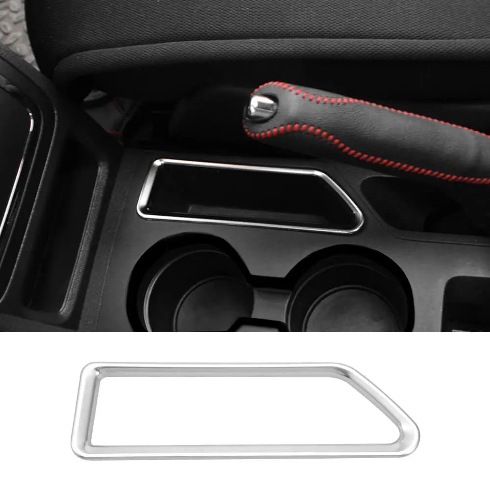 For 2010-2016 Jeep Compass & Patriot Front Cup Holder Side Storage Box Cover Trim