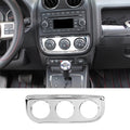 For 2010-2016 Jeep Compass & Patriot Interior Air Conditioning Switch Panel Trim Decoration Cover