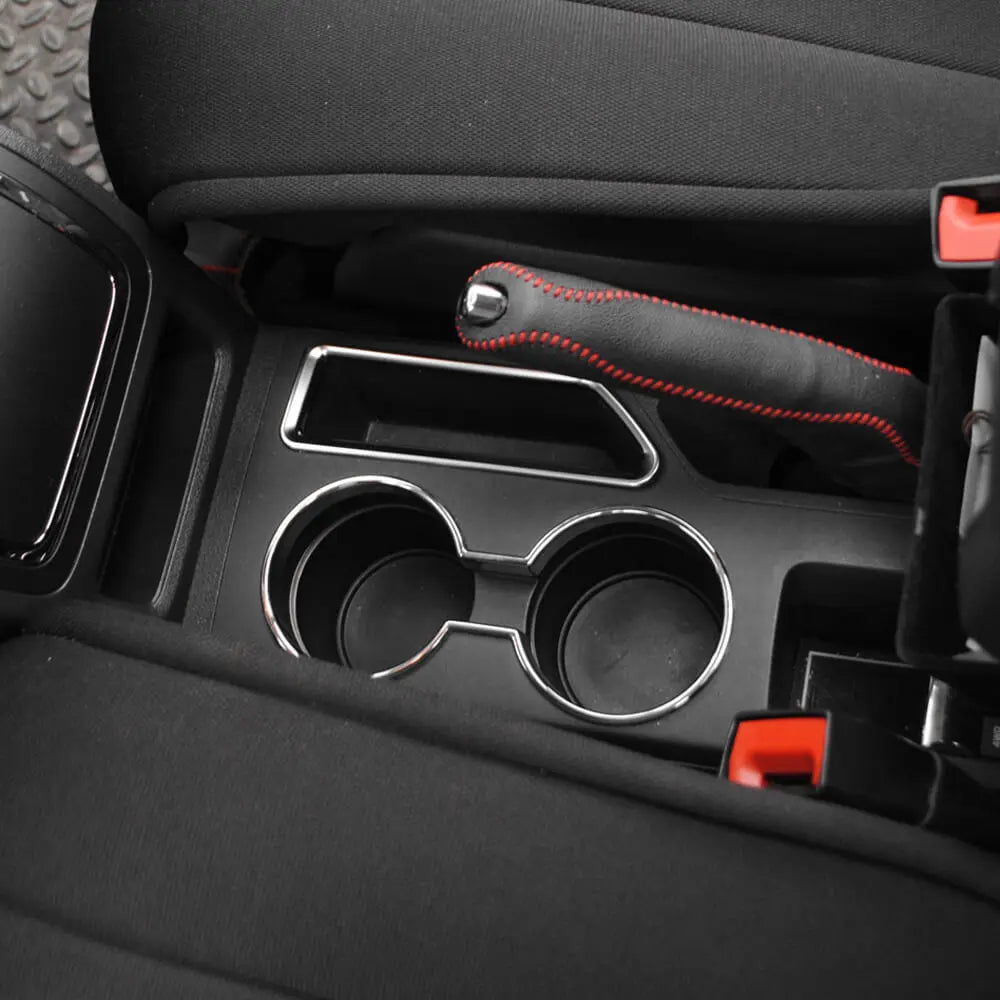 For 2010-2016 Jeep Compass & Patriot Interior Center Console Water Cup Holder Cover Trim