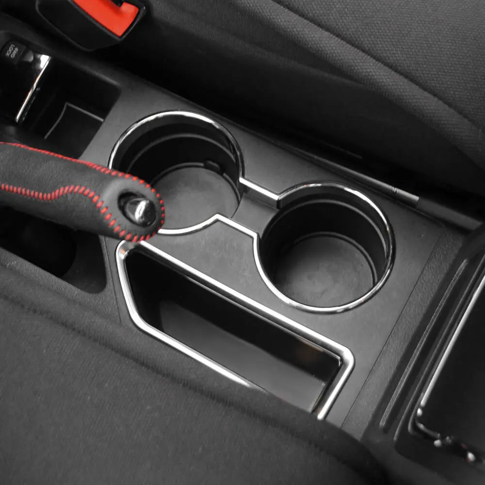 For 2010-2016 Jeep Compass & Patriot Interior Center Console Water Cup Holder Cover Trim