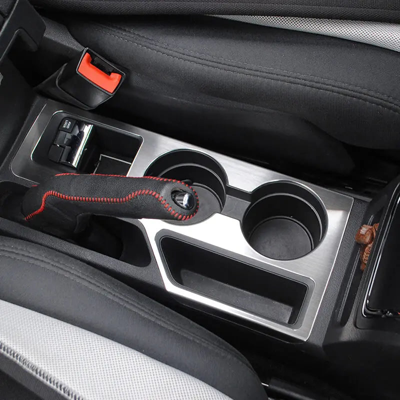 For 2010-2016 Jeep Compass/Patriot Silver Front Water Cup Holder Panel Trim Cover