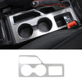 For 2010-2016 Jeep Compass/Patriot Silver Front Water Cup Holder Panel Trim Cover