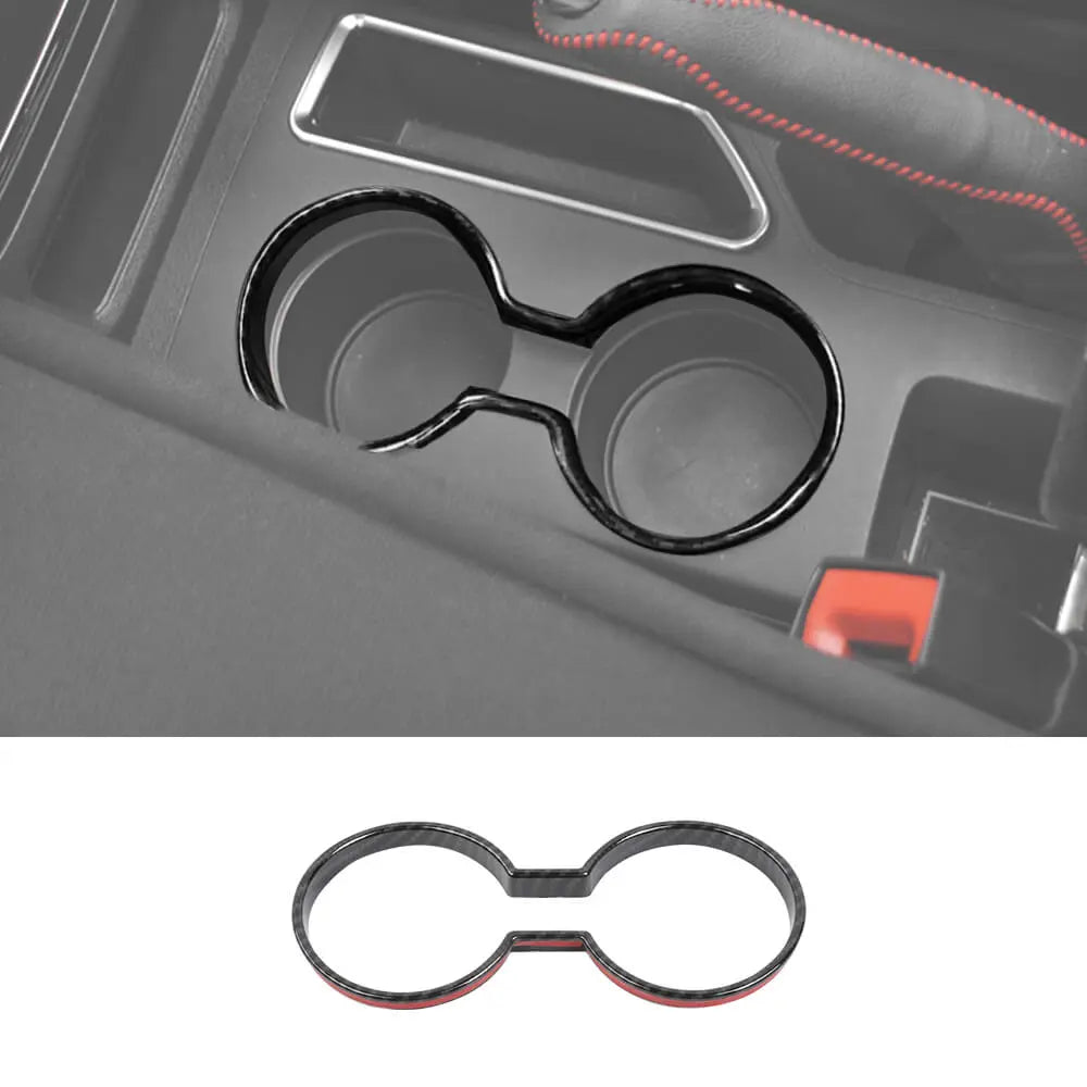 For 2010-2016 Jeep Compass & Patriot Front Water Cup Holder Panel Frame Cover Trim