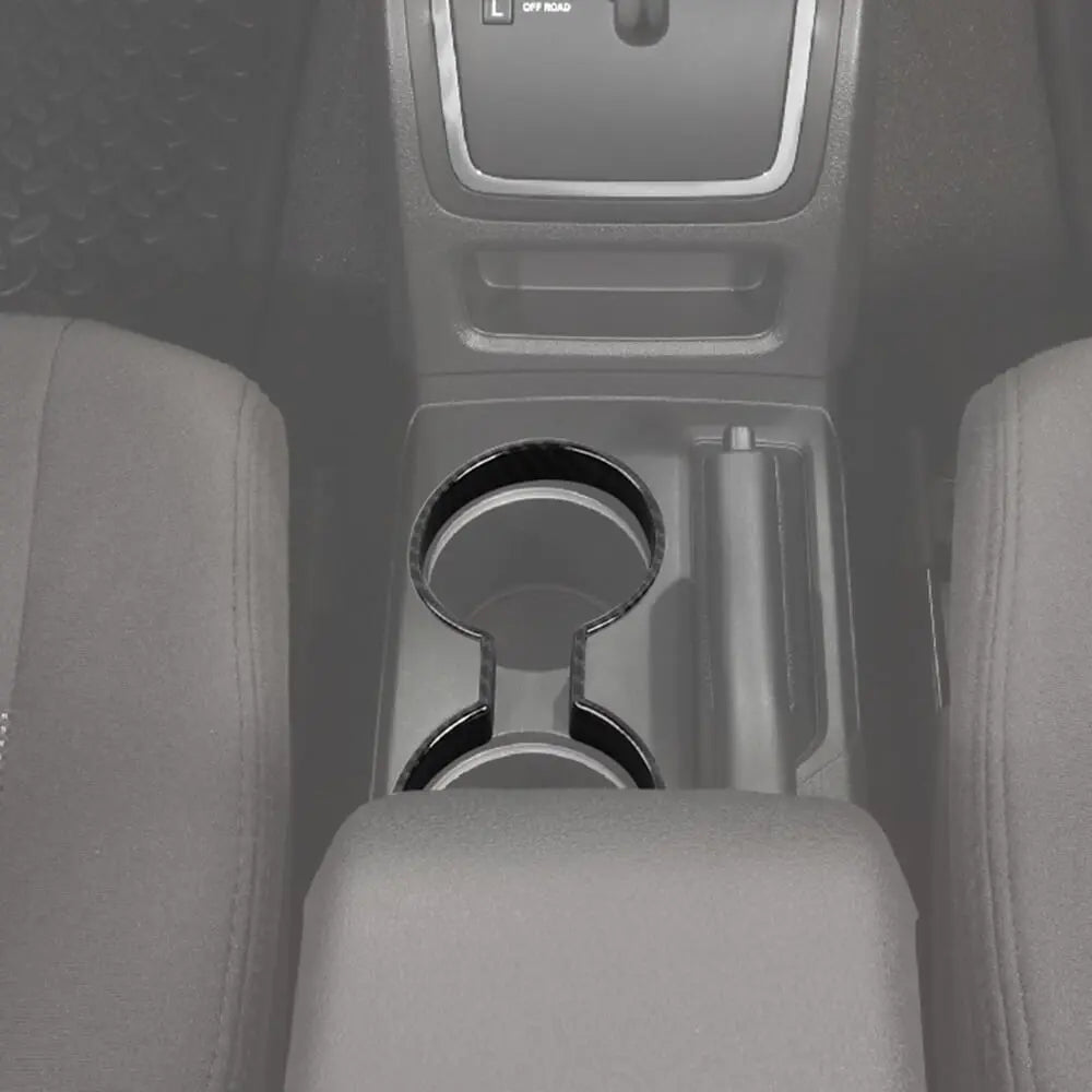 For 2010-2016 Jeep Compass & Patriot Front Water Cup Holder Panel Frame Cover Trim
