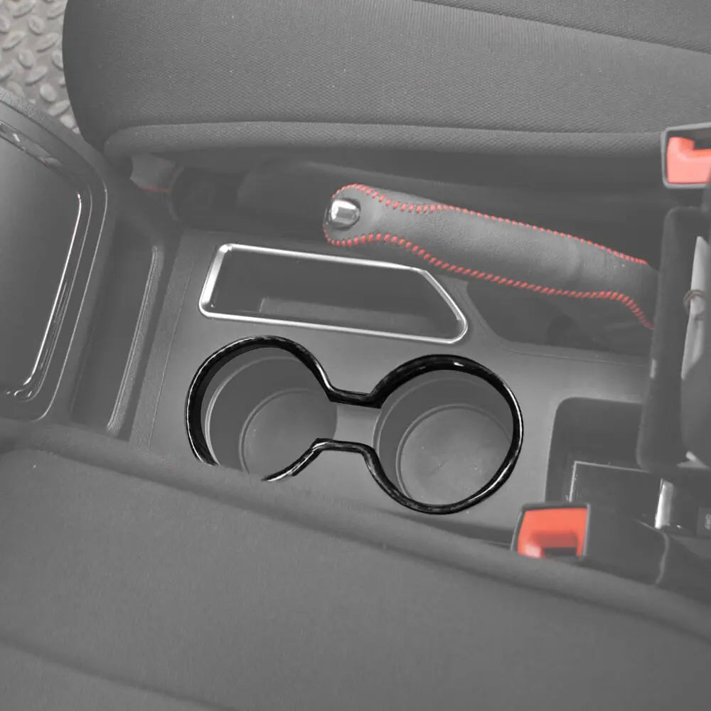 For 2010-2016 Jeep Compass & Patriot Front Water Cup Holder Panel Frame Cover Trim