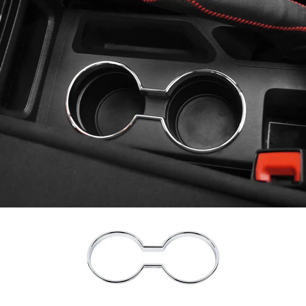 For 2010-2016 Jeep Compass & Patriot Front Water Cup Holder Panel Frame Cover Trim