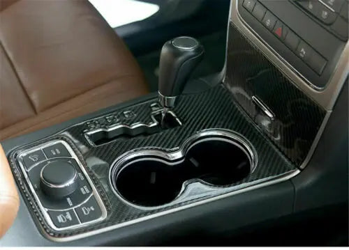 For 2011-13 Jeep Grand Cherokee WK2 Center Gear Shift Panel Cover Trim