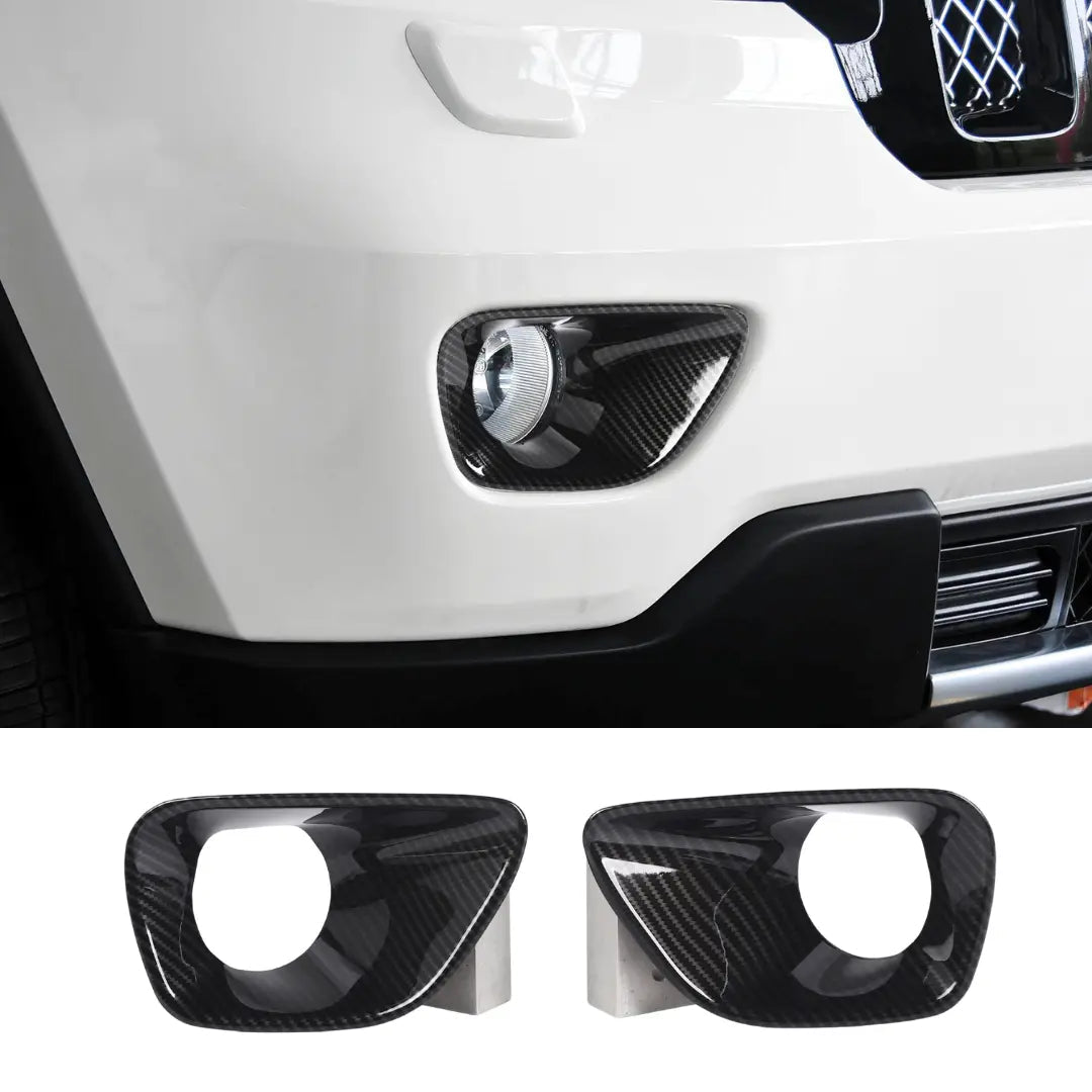 For 2011-2013 Jeep Grand Cherokee WK2 Front Fog Light Cover Fog Lamp Trim