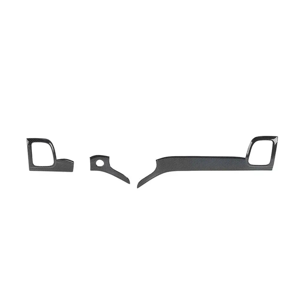 For 2011-2013 Jeep Grand Cherokee WK2 Interior Center Console Dashboard Panel Cover Trim (3 pcs)