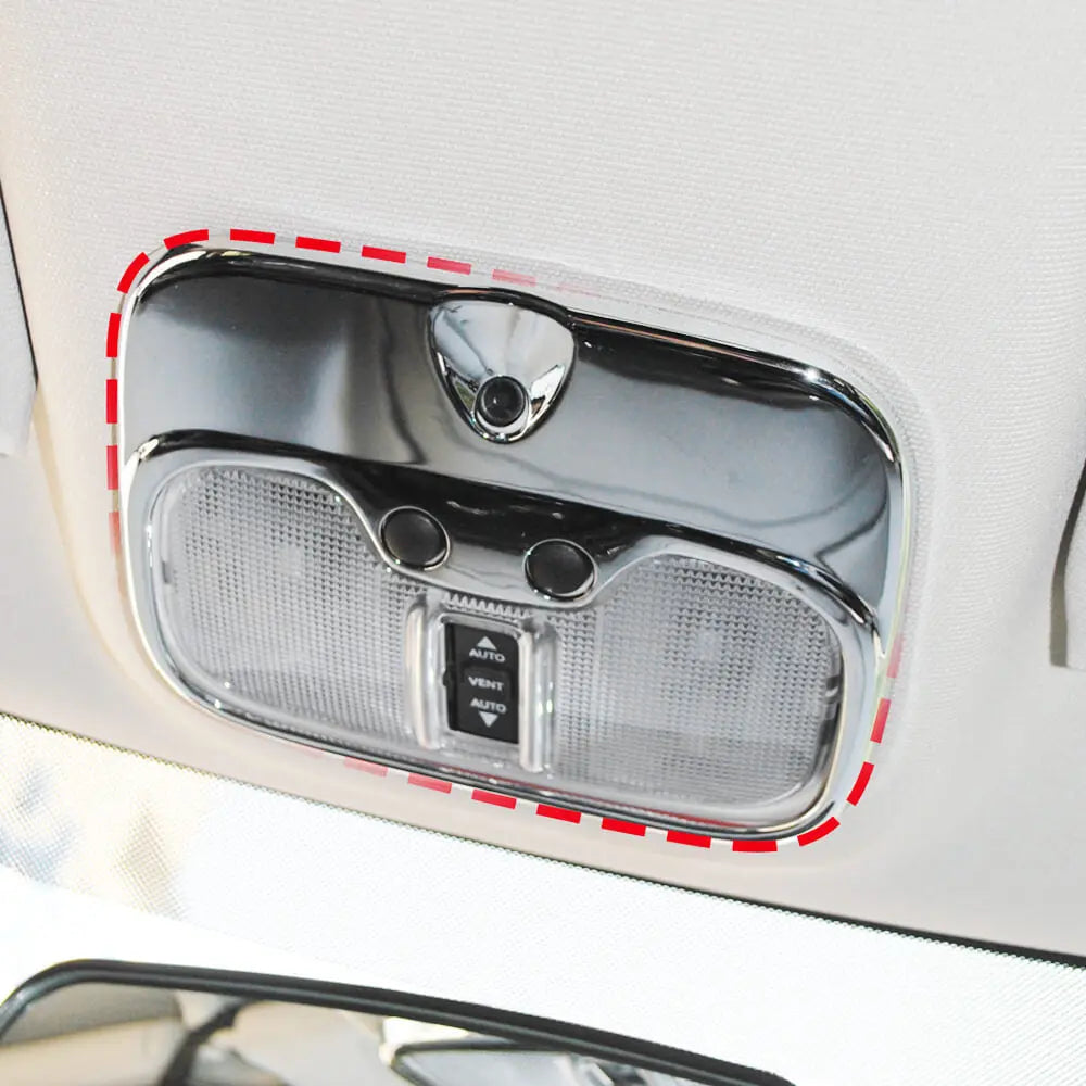 For 2011-2016 Jeep Compass & Patriot Interior Front Reading Light Switch Frame Cover