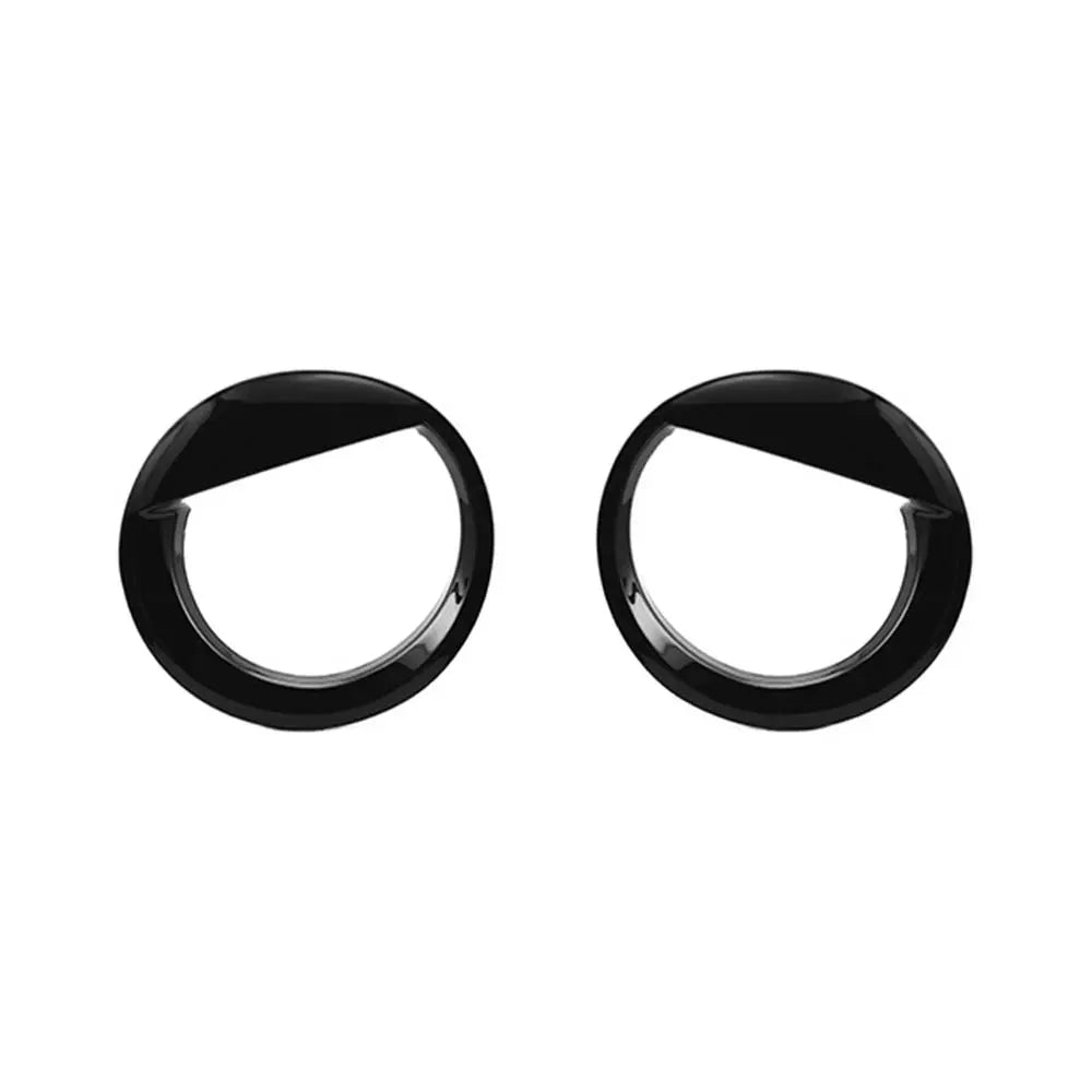 For 2011-2016 Jeep Patriot Headlight Trim Angry Eyes Style Front Lamp Bezels