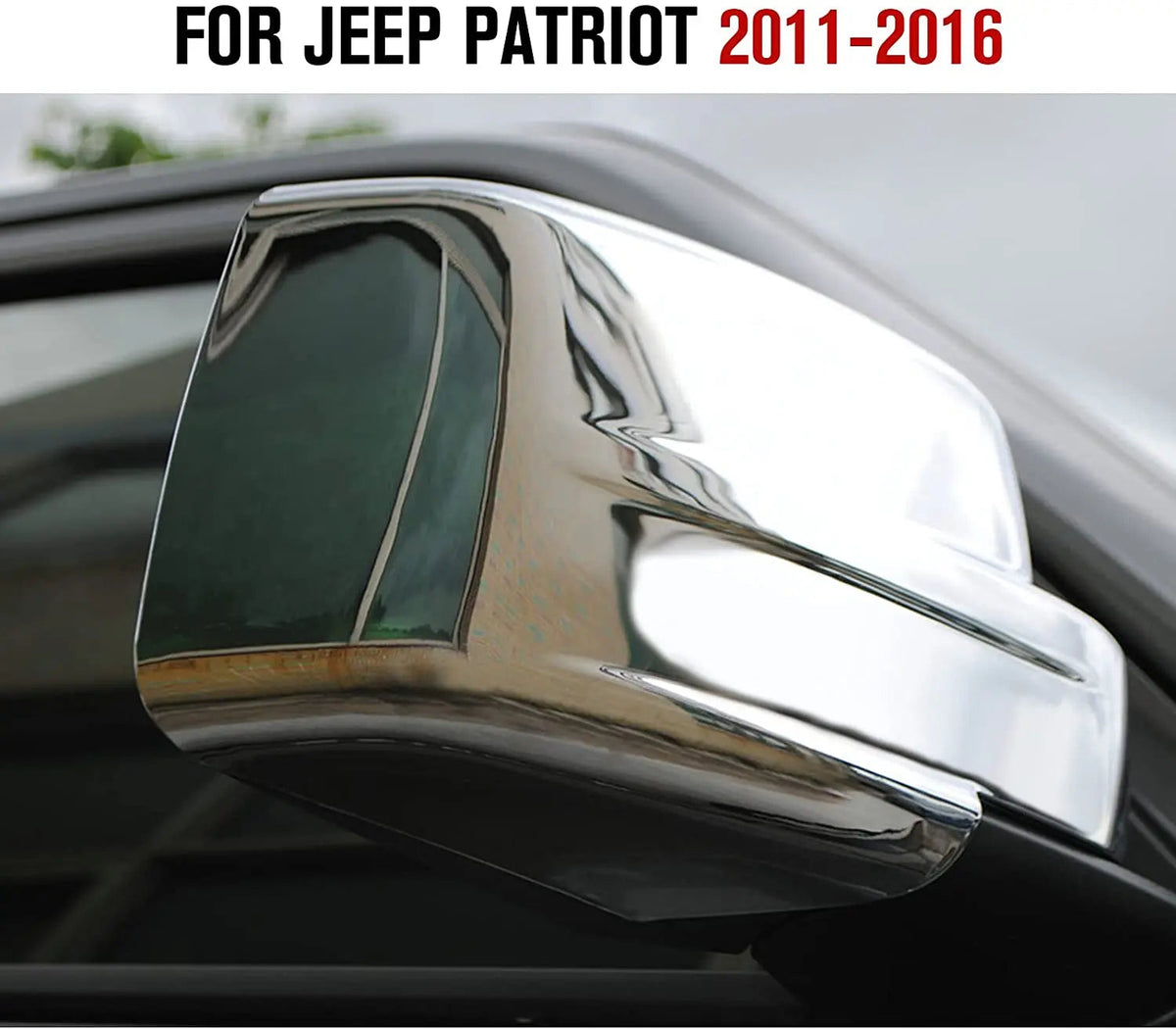 For 2011-2016 Jeep Patriot Rear View Mirror Cover Trim