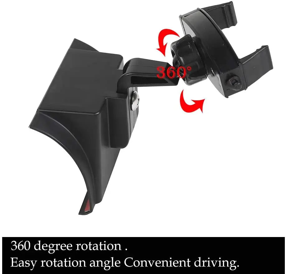 For 2011-2018 Jeep Wrangler JK JKU Automotive Dashboard Car Windshield Cell Phone Holder Mounting Kit