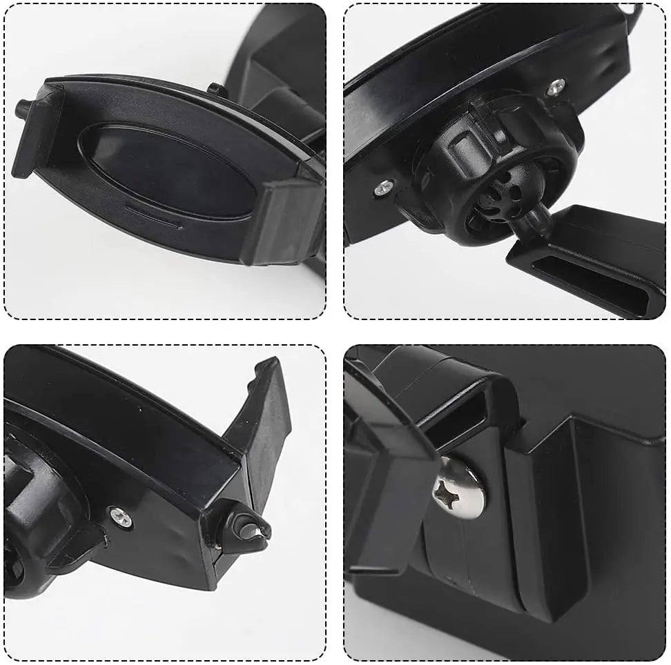 For 2011-2018 Jeep Wrangler JK JKU Automotive Dashboard Car Windshield Cell Phone Holder Mounting Kit