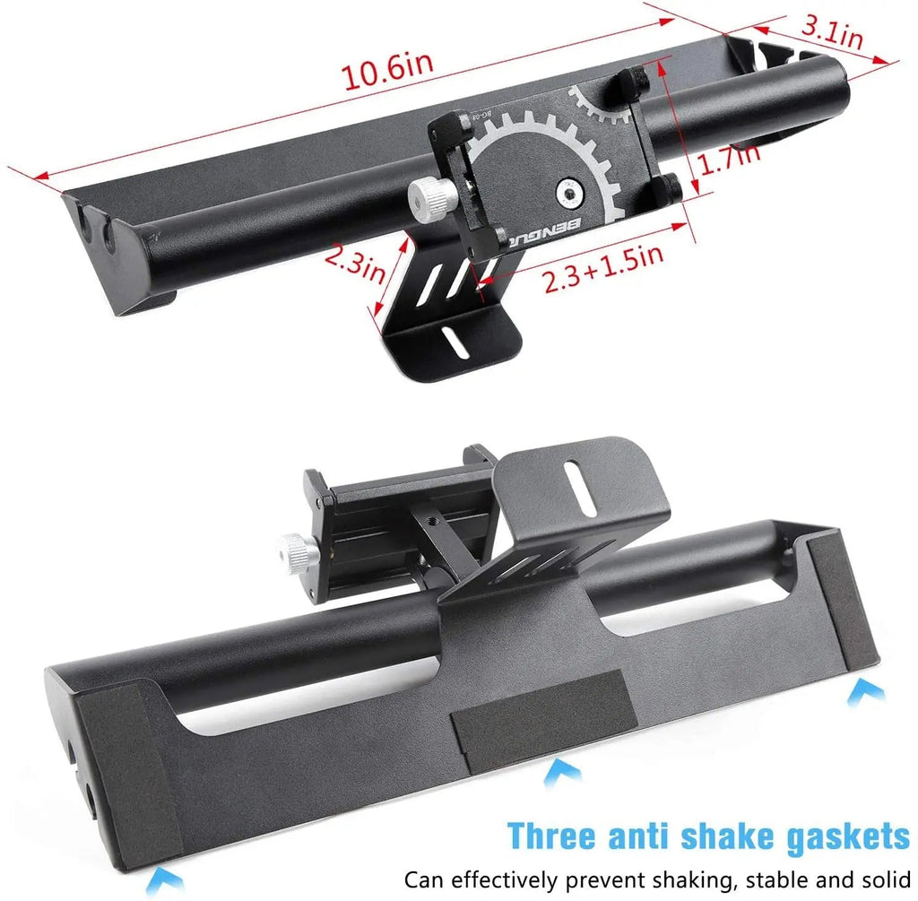For 2011-2018 Jeep Wrangler JK JKU Dash Mount Phone Holder Stable, Stainless Steel Off-Road Equipment