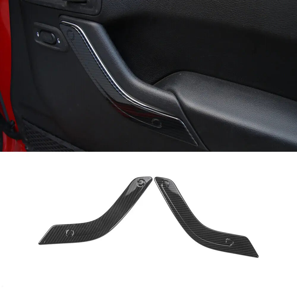 For 2011-2018 2Door Jeep Wrangler JK 10pc Full Set Interior Decor cover Trim Kit