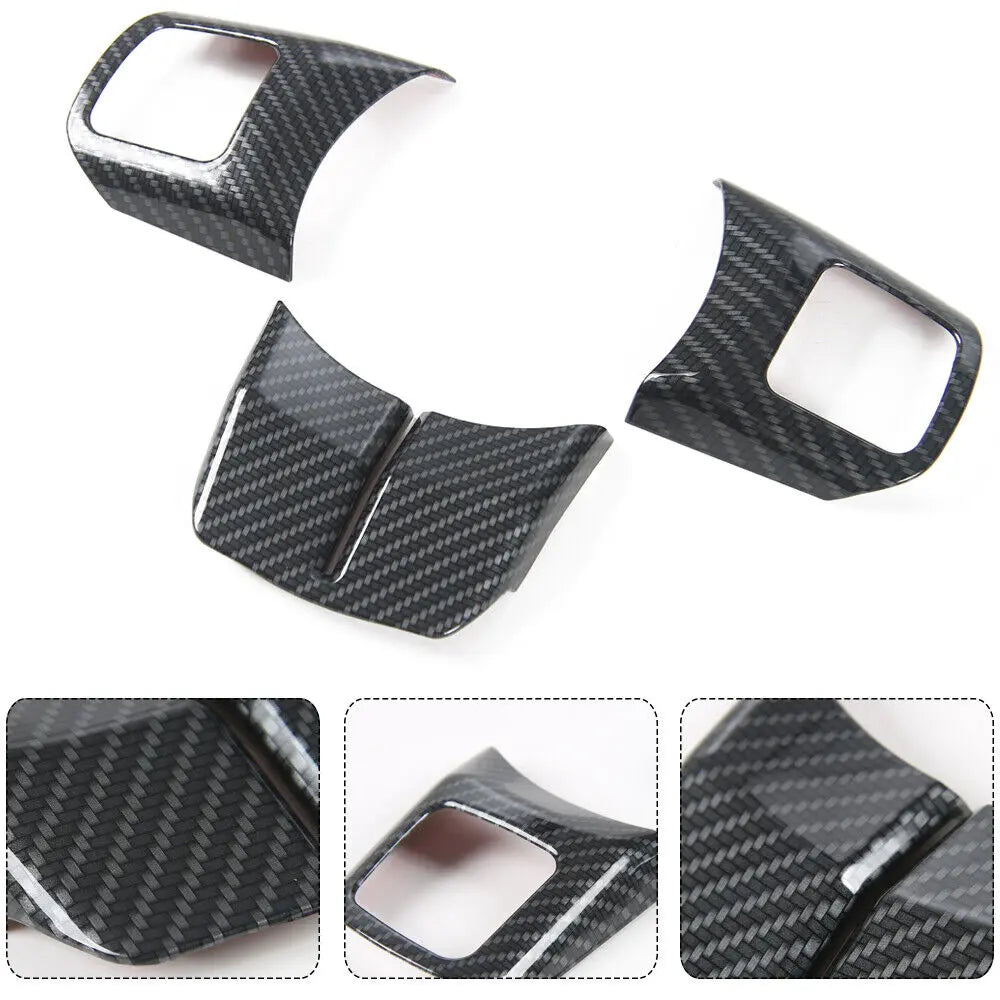 For 2011-2018 2Door Jeep Wrangler JK 10pc Full Set Interior Decor cover Trim Kit