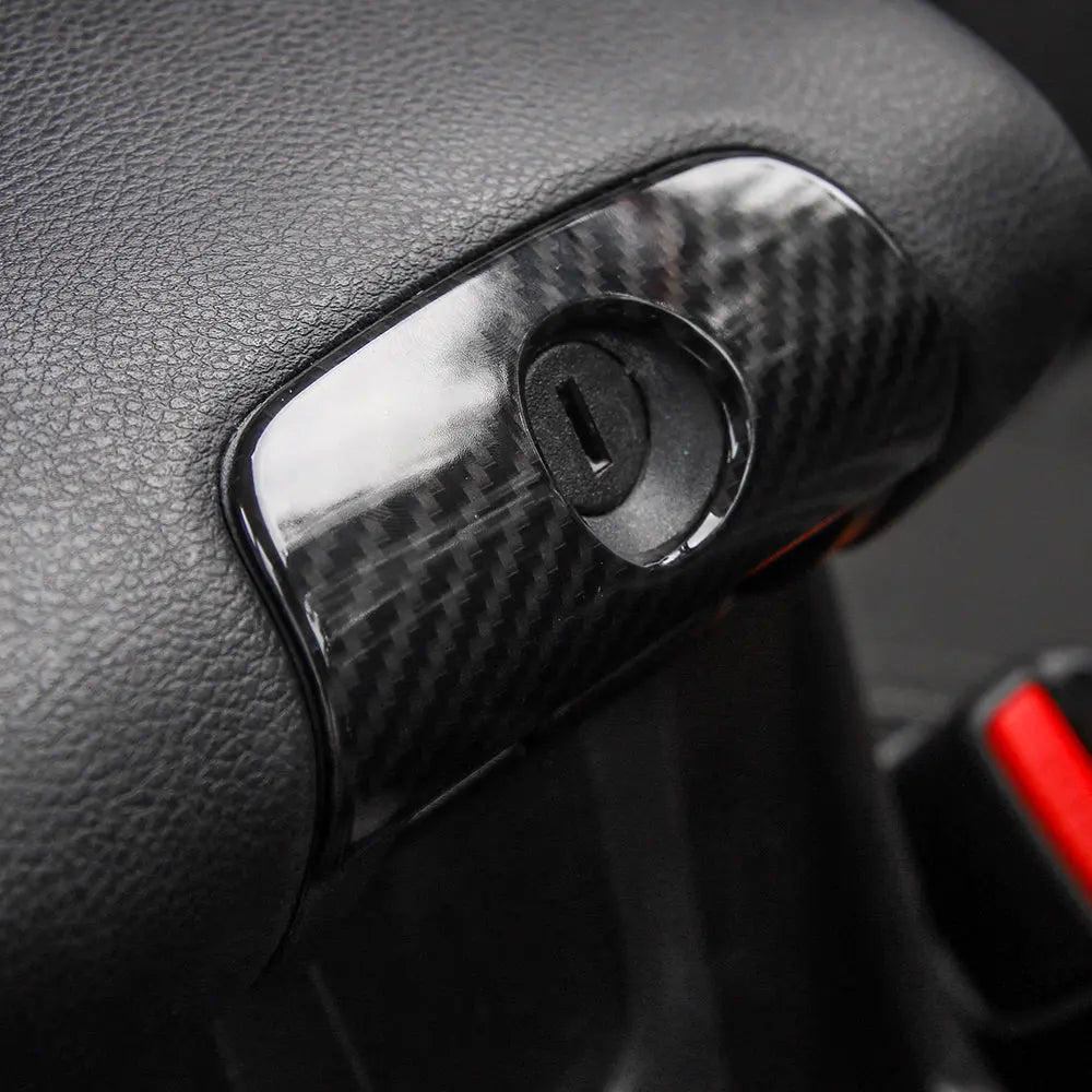 For 2011-2018 Jeep JK Wrangler&Unlimited Central Console Armrest Box Keyhole Cover Trim