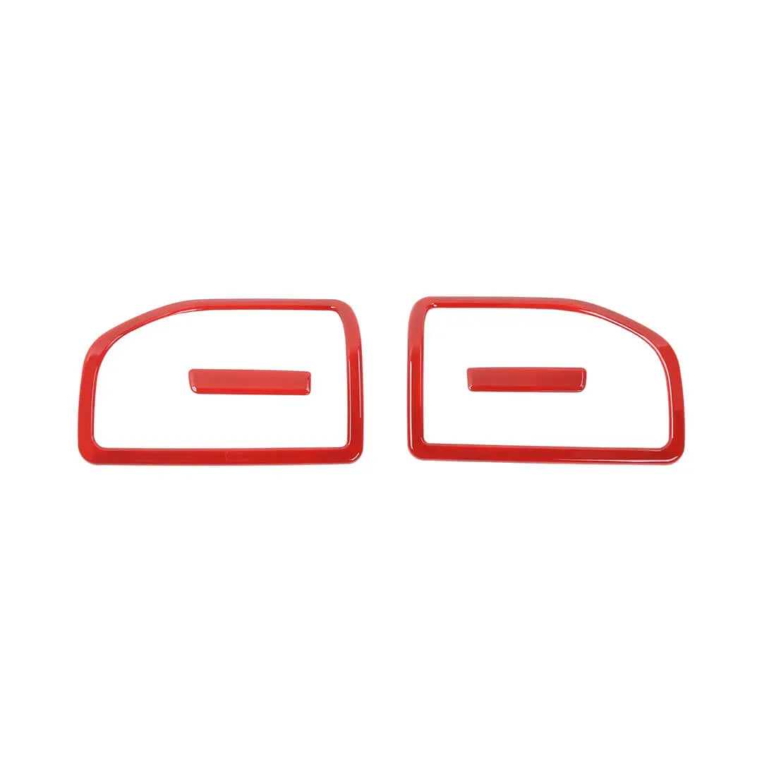 For 2011-2018 Jeep Wrangler JK 2 Door Inner Door Handle Frame Trim（4 pcs）