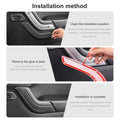 For 2011-2018 Jeep Wrangler JK 2Door 16PCS Full Set Interior Decoration Trim Cover Kit
