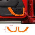 For 2011-2018 Jeep Wrangler JK 2Door Car Inner Door Net Bag Frame Trim