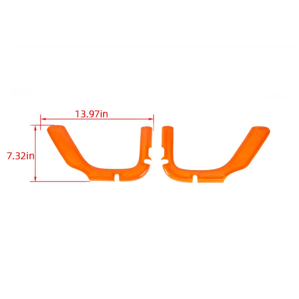 For 2011-2018 Jeep Wrangler JK 2Door Car Inner Door Net Bag Frame Trim